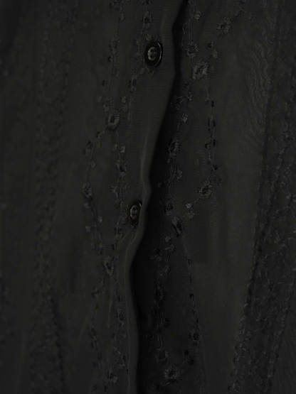 【先行予約販売】tie back lace shirt