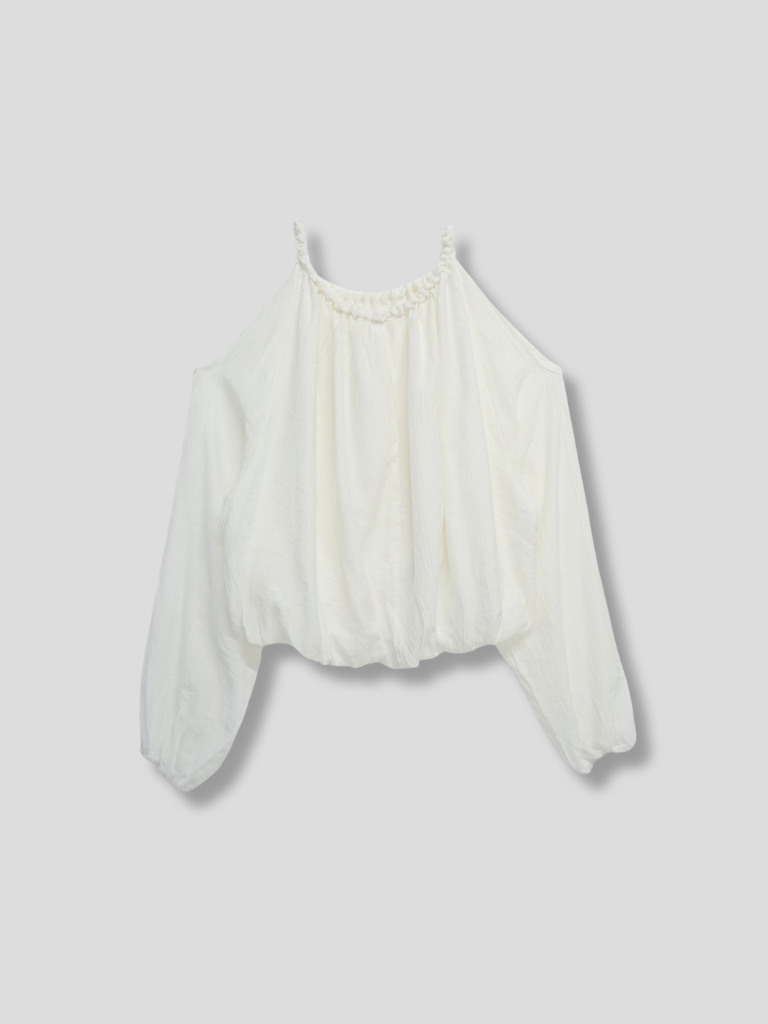 cold shoulder blouse