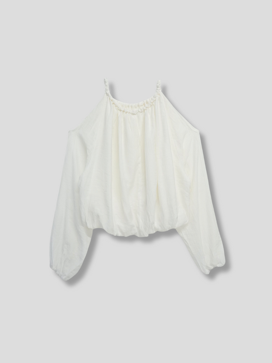 cold shoulder blouse