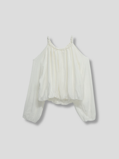cold shoulder blouse