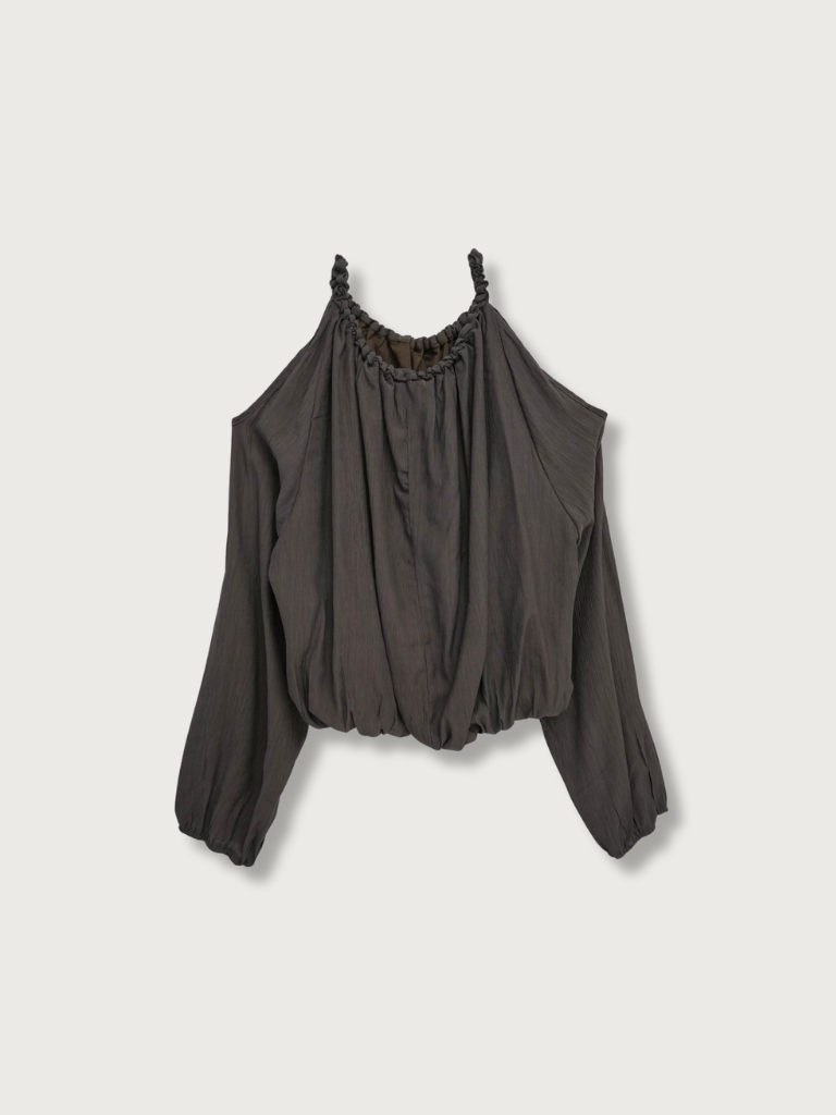 cold shoulder blouse