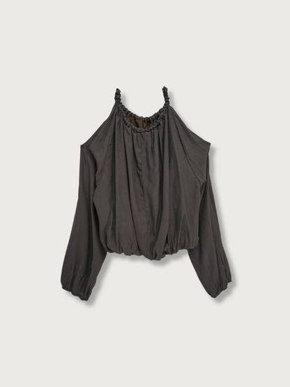 cold shoulder blouse