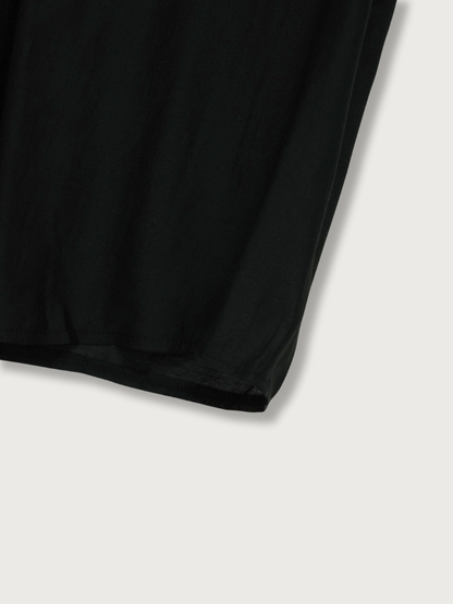 sheer tie blouse