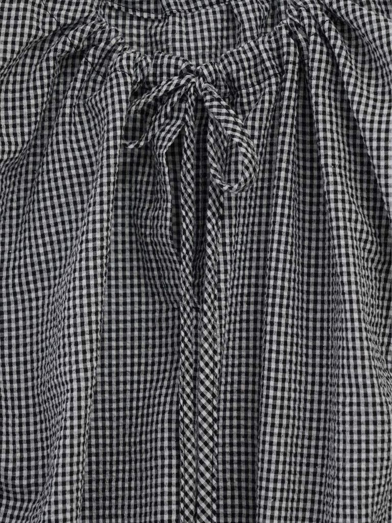 shirring sleeveless blouse