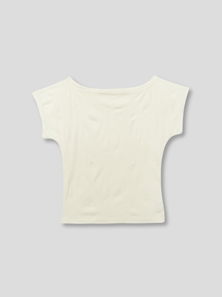 boat neck tee