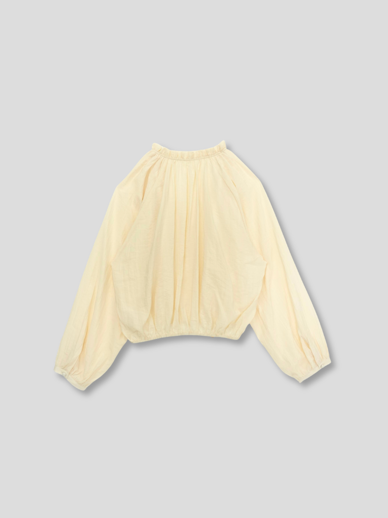 【先行予約販売】frill neck blouse