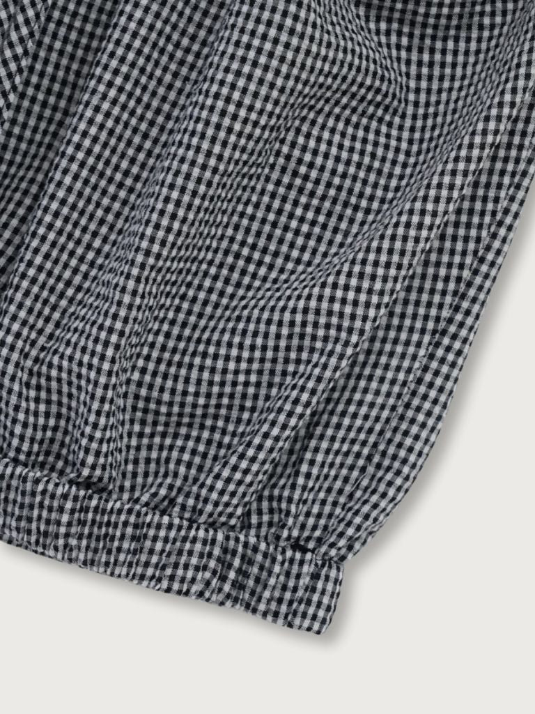 shirring sleeveless blouse