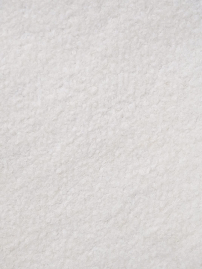 boucle wool midi coat