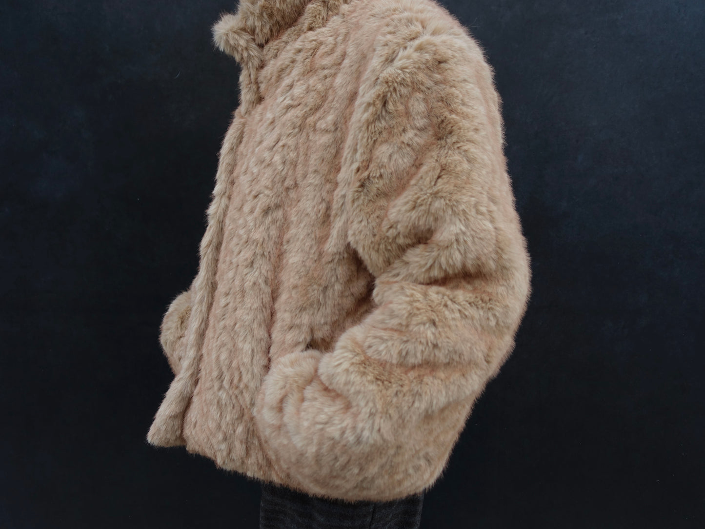 teddy touch fur jacket