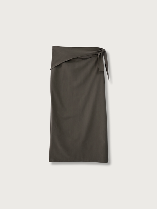drape wrap skirt