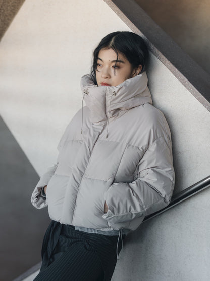 high neck foodie padding