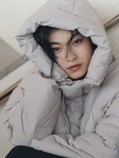 high neck foodie padding