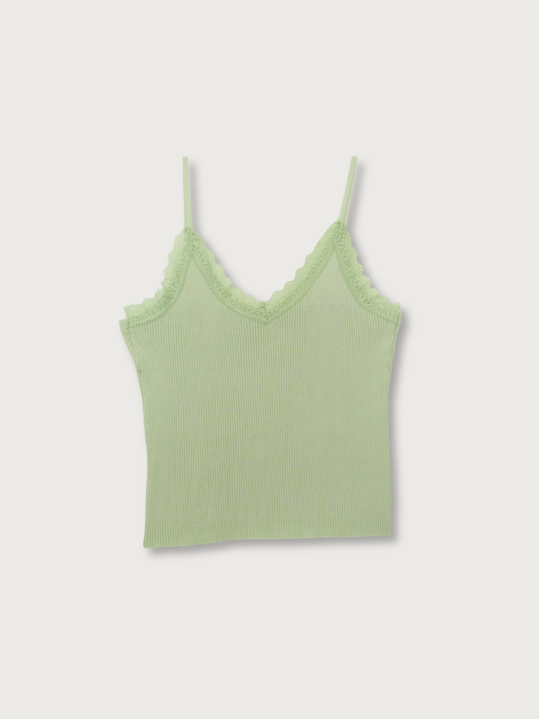 3‑piece sheer cami set