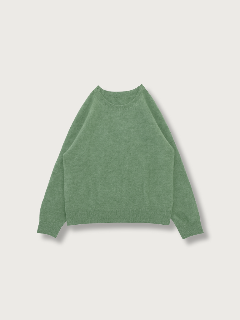 crew neck wool knit