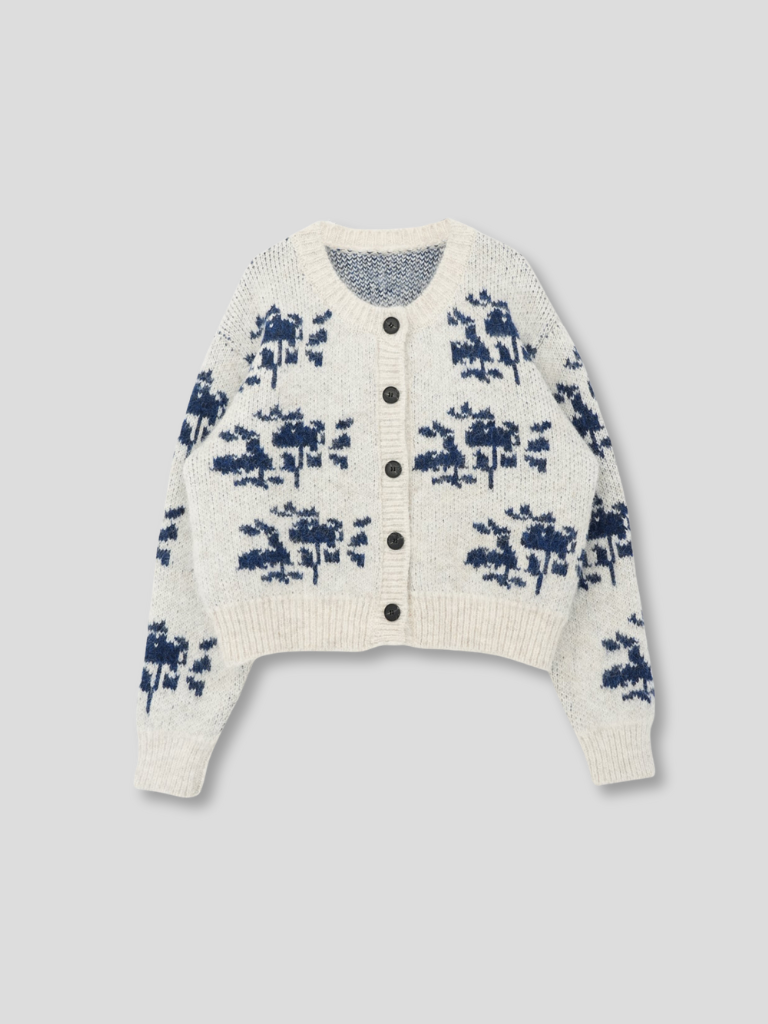 nordic wool cardigan
