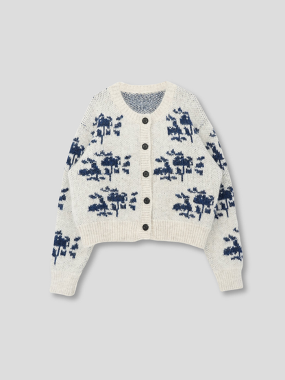 nordic wool cardigan