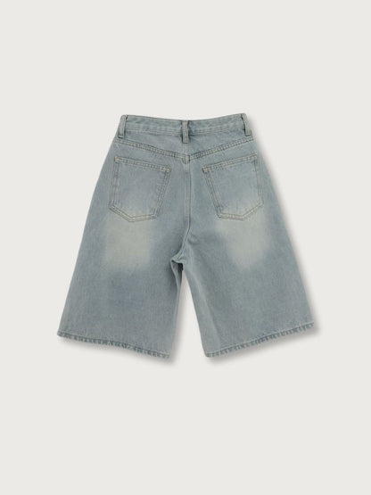 loose cotton half pants