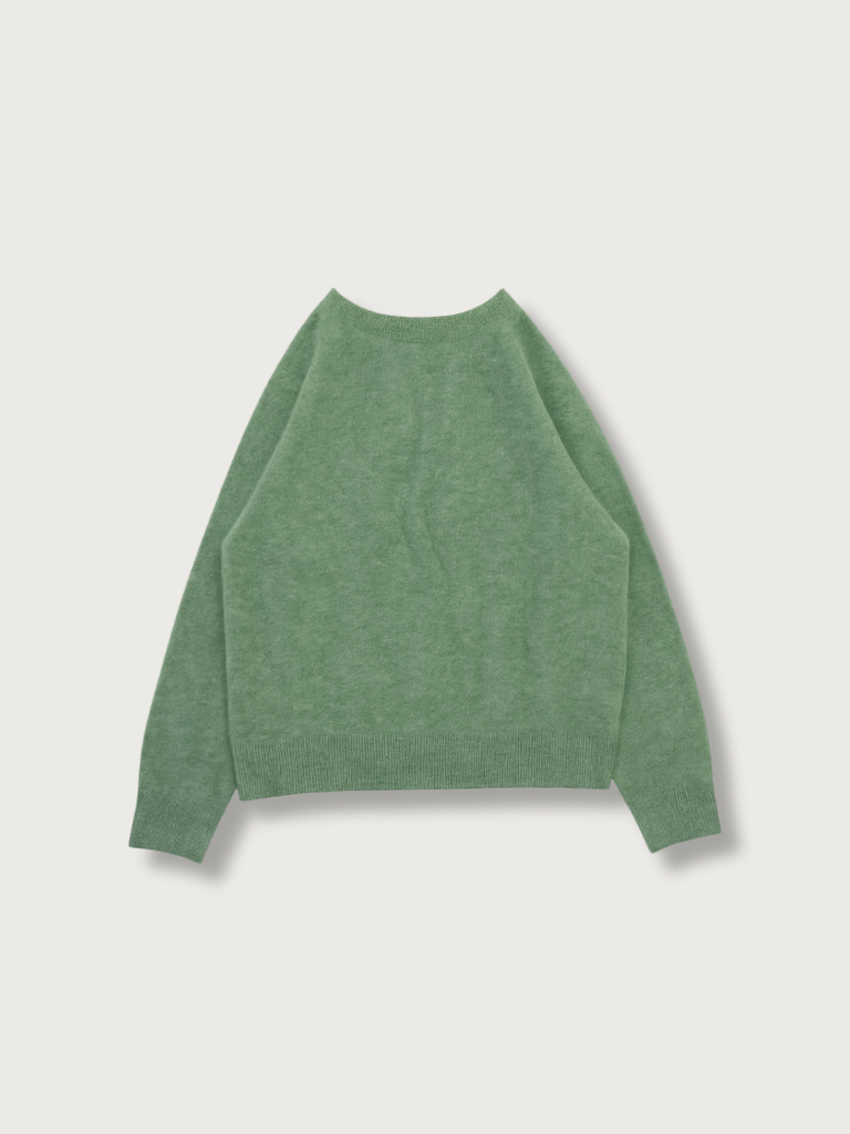 crew neck wool knit