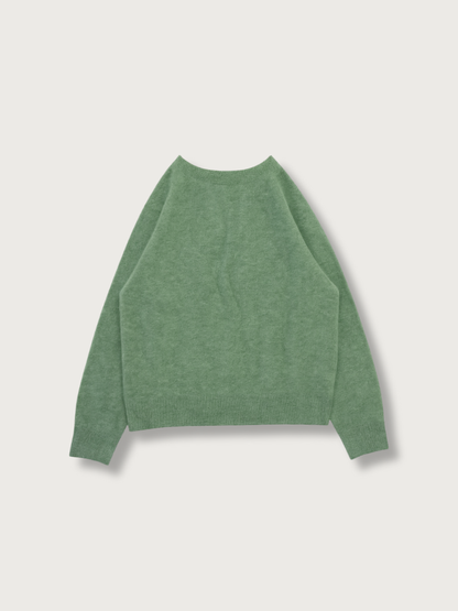crew neck wool knit