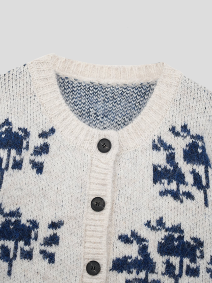 nordic wool cardigan