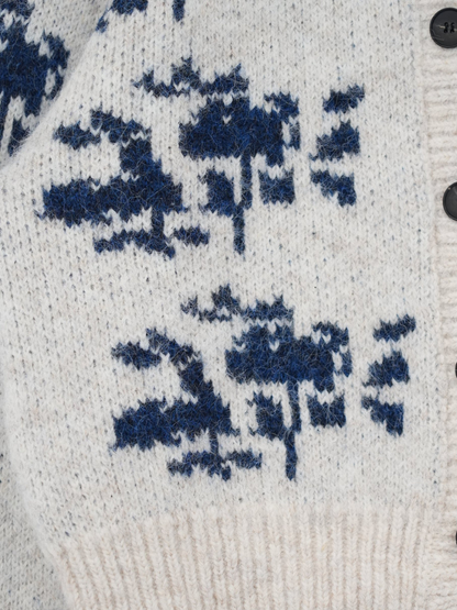 nordic wool cardigan