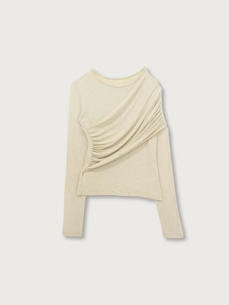 shirring design top