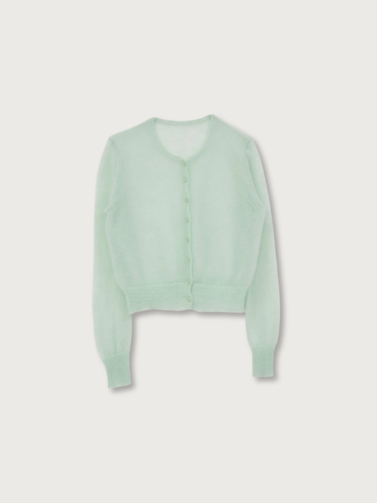 sheer cardigan