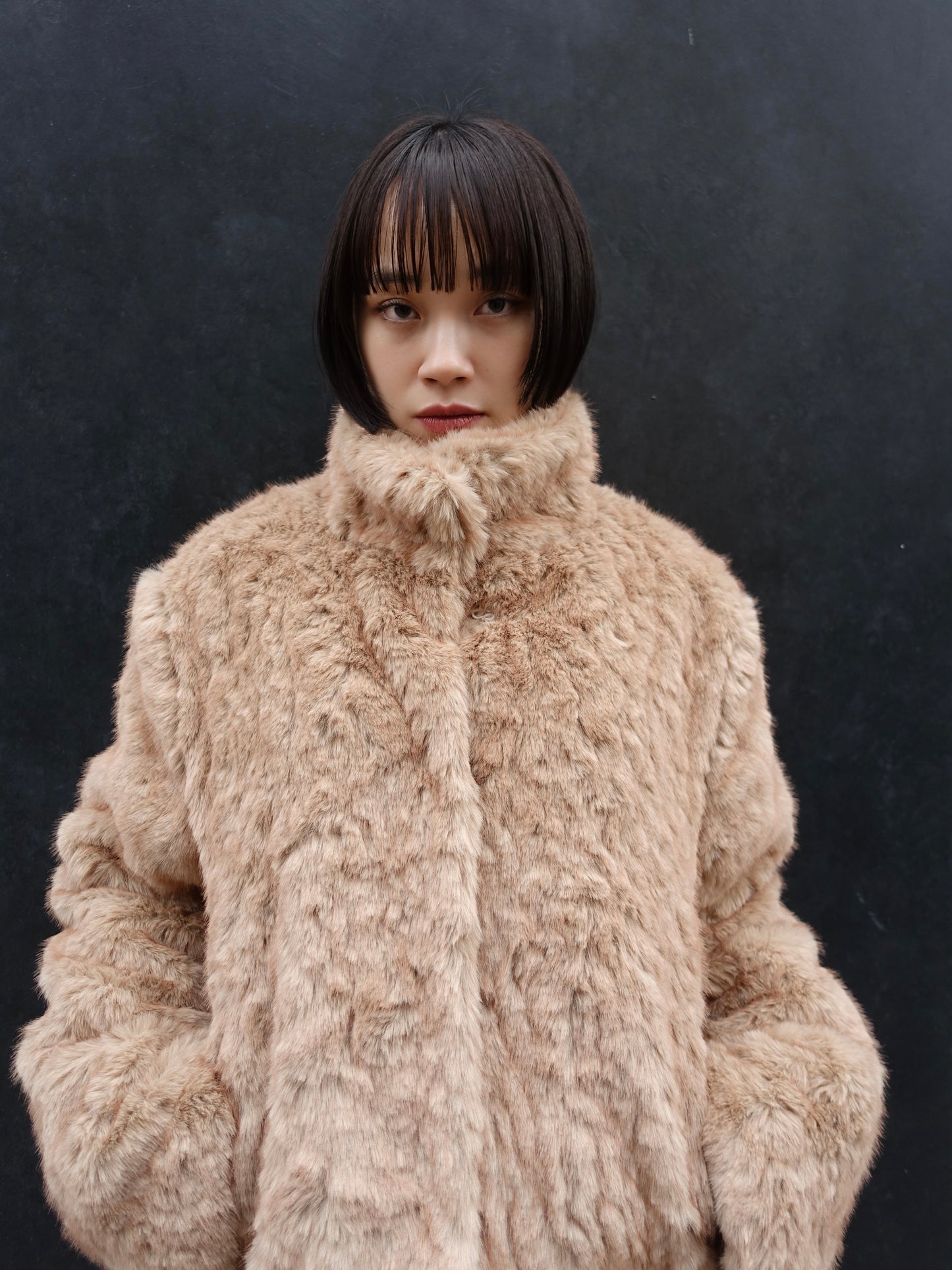 teddy touch fur jacket