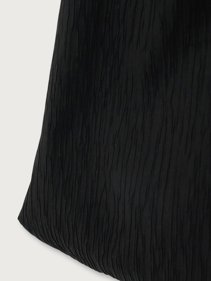 pleats shoulder bag