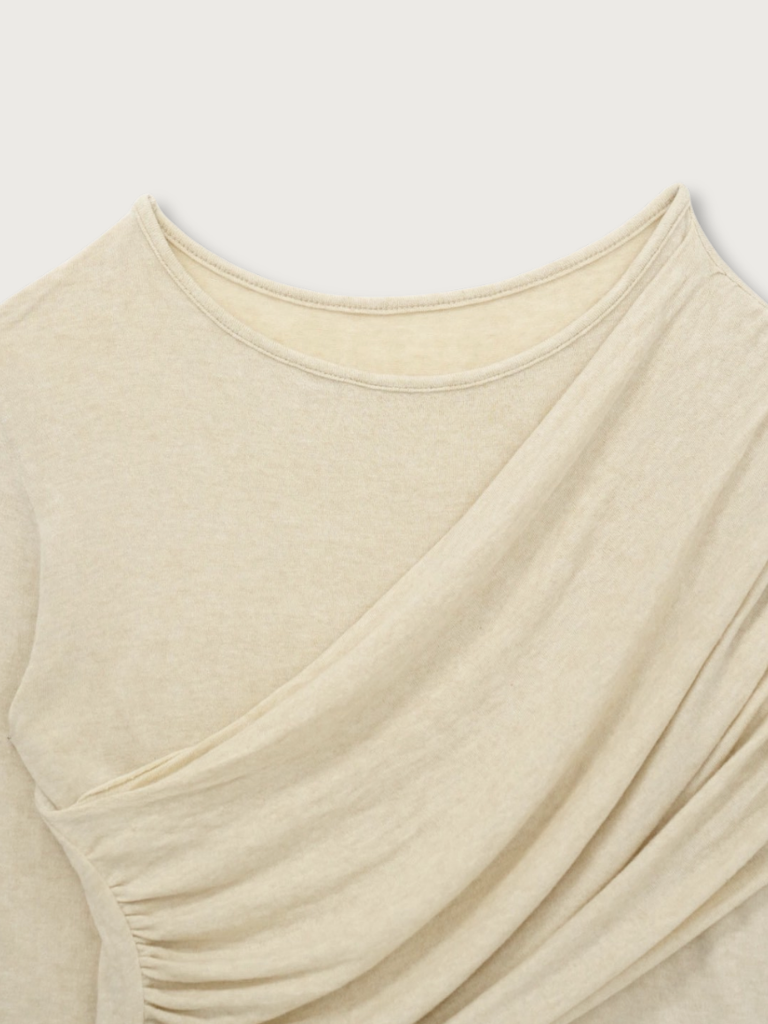 shirring design top