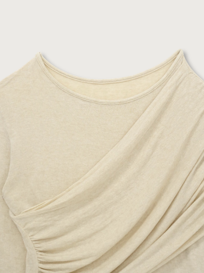 shirring design top