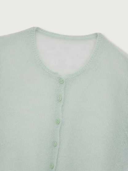 sheer cardigan