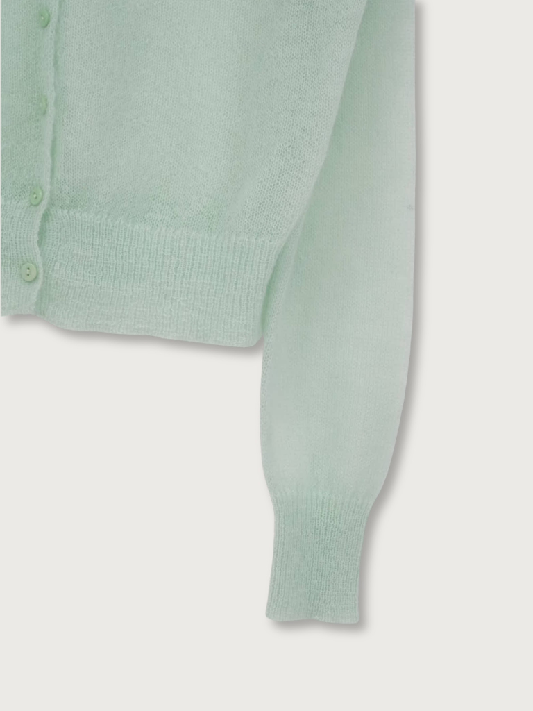 sheer cardigan