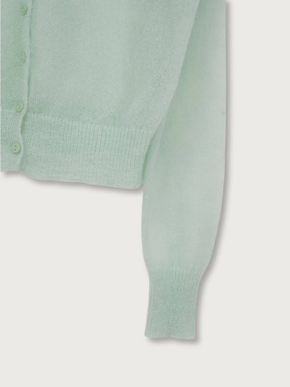 sheer cardigan