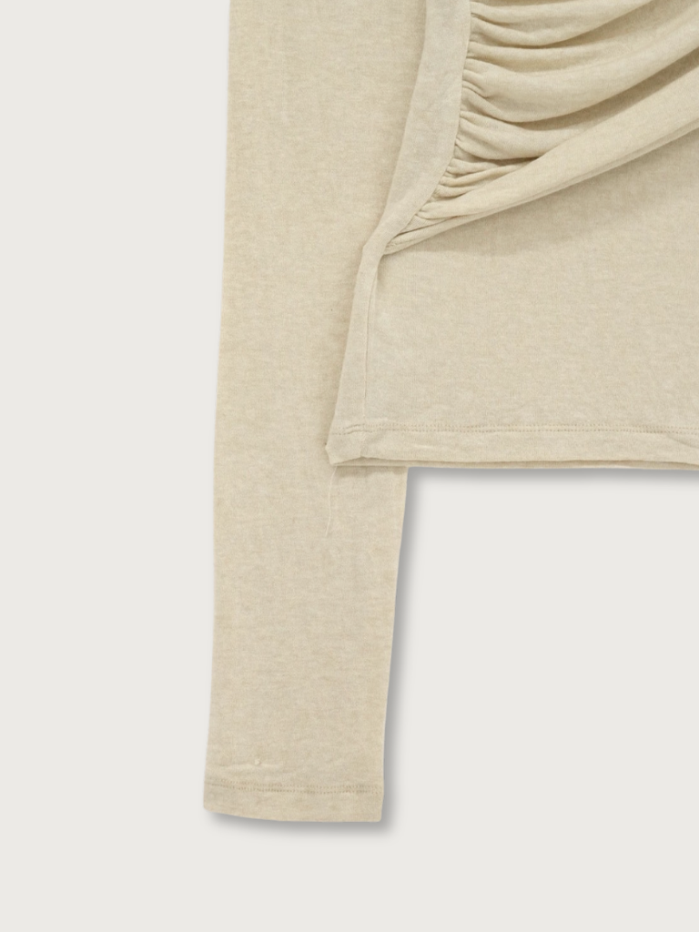 shirring design top