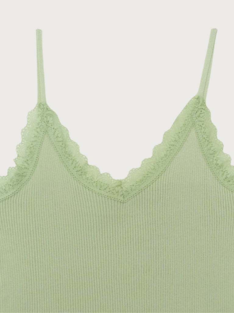3‑piece sheer cami set