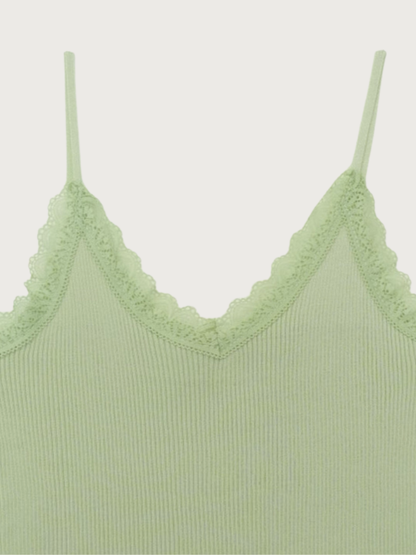 3‑piece sheer cami set