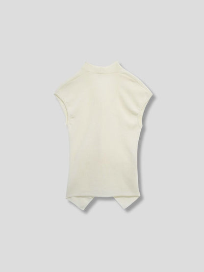 v warp knit top