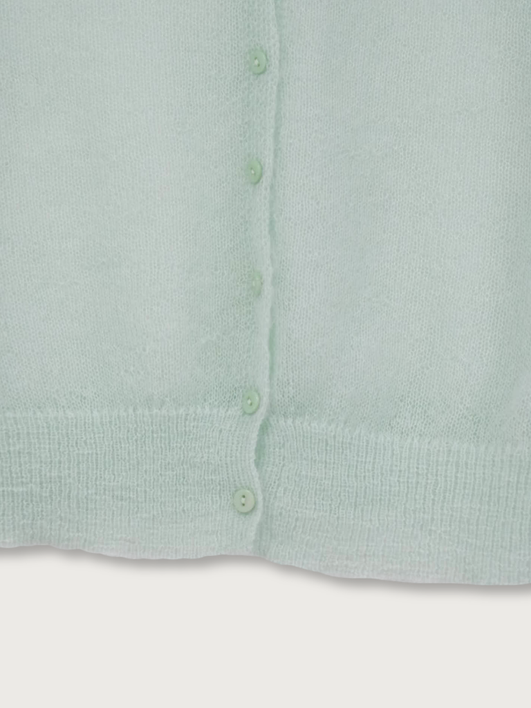 sheer cardigan