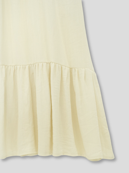 back open halter neck dress