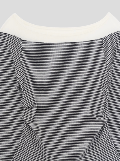 layered stripe top