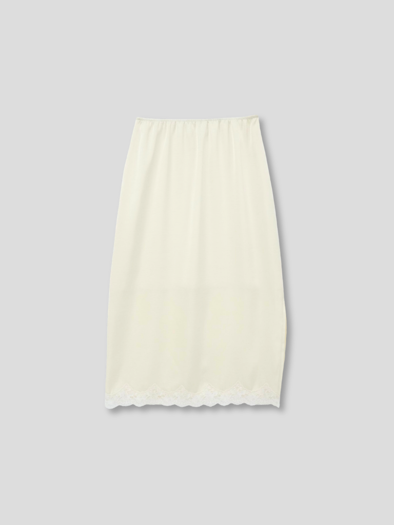 lace midi skirt
