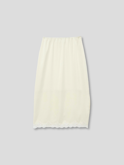 lace midi skirt