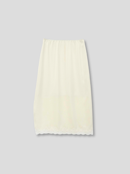 lace midi skirt