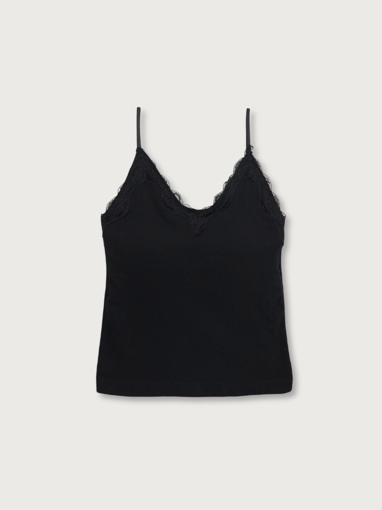 lace strap cami