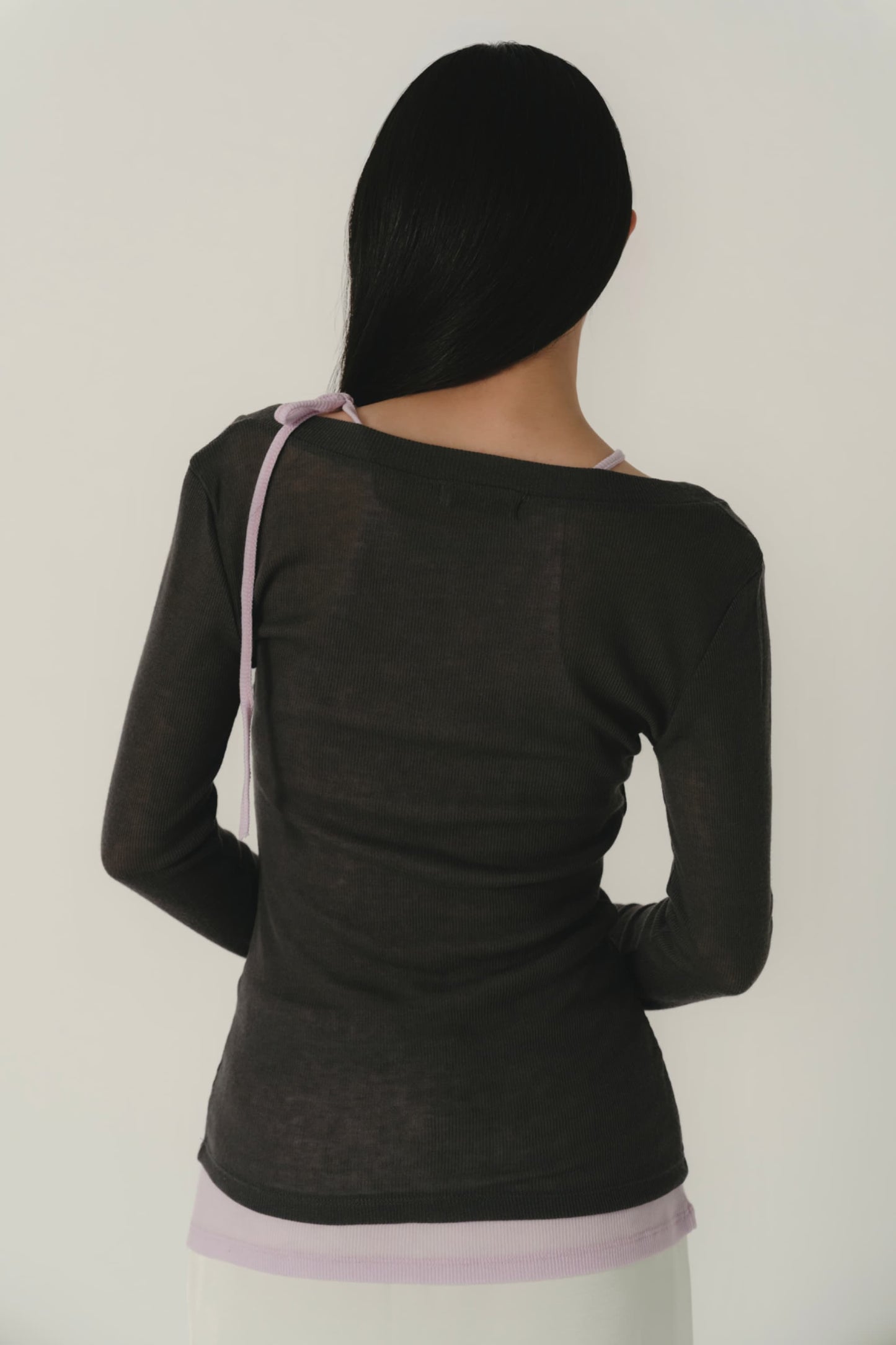 cami layered sheer top