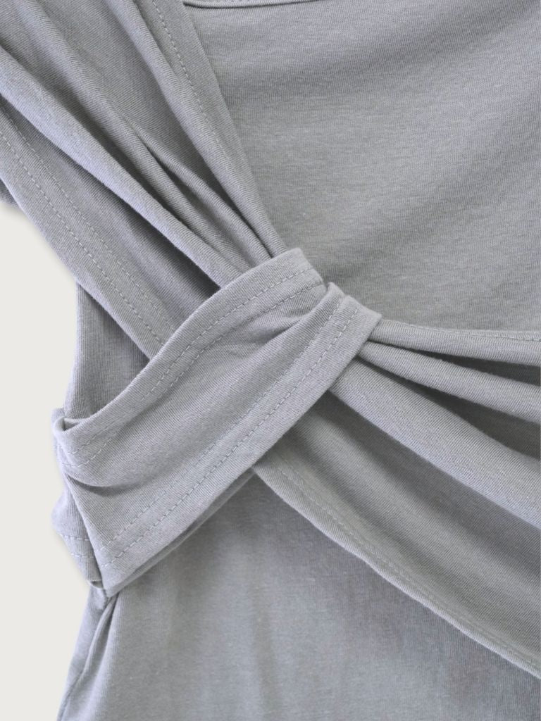 twist crop tee