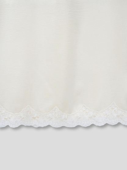 lace midi skirt