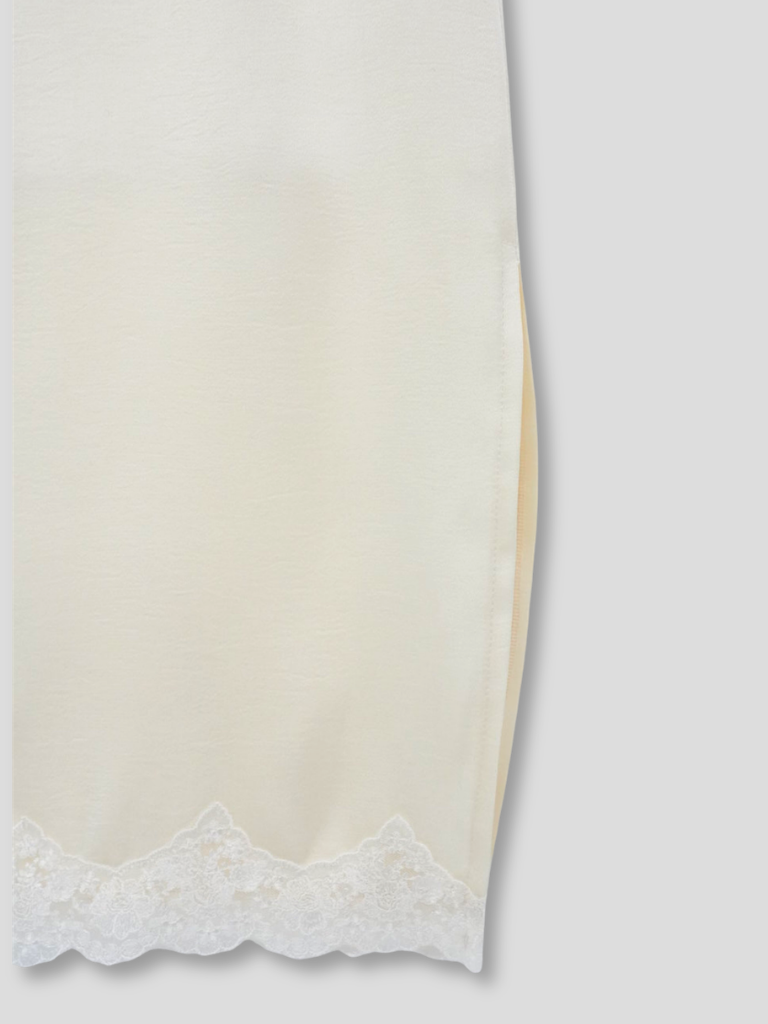 lace midi skirt