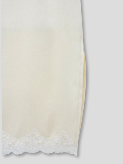 lace midi skirt